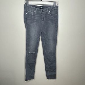 Paige Verdugo Ankle Women's Gray Jeans